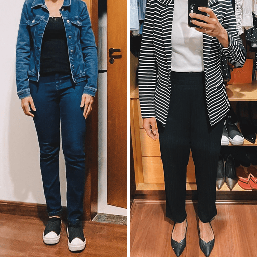 "Preciso de um visual mais elegante para me posicionar no trabalho"